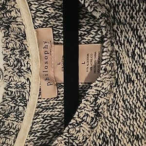 Philosophy Knit Sweater size L